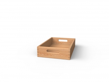 Materialkasten mit Griffloch