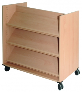 Doppelregal, fahrbar