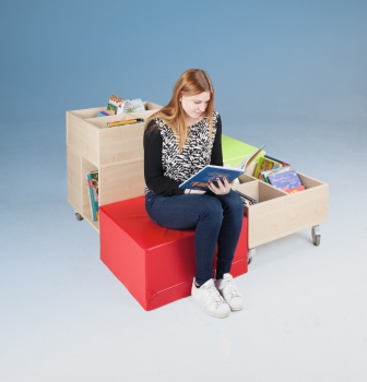 cuBe Bücherinsel L, 4-teilig