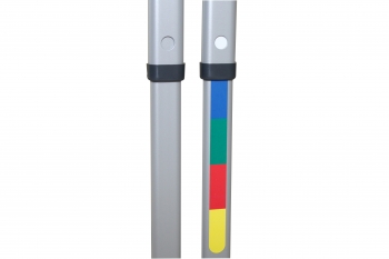 Zweier-Schülertisch 130 x 55 cm, höhenverstellbar DIN 3-7
