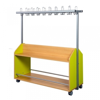 Garderobenwagen doppelseitig