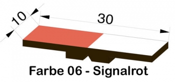 Kippmagnet - Magnetsymbolsatz für 1 Lehrperson, 06-signalrot (CMP-M 30/6)