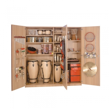 Dreitüriger Musikschrank