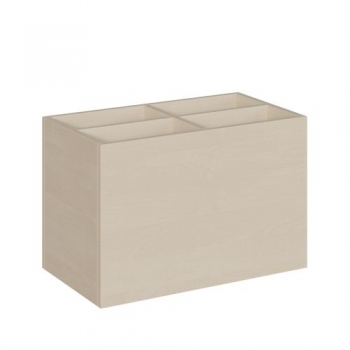 Bücher- und Baupodestkiste, zu Linoleumpodesten