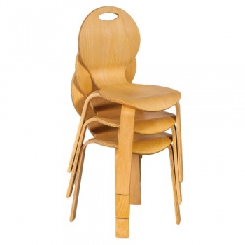 Stuhl PEARL, Sitzschale Natur