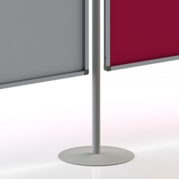 Funktionswand verkettbare Stellwand Whiteboard 150x120 cm