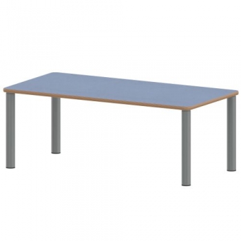 Tisch ZALOTTI mit Linoleum-Belag
