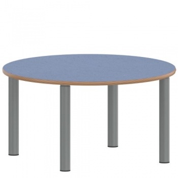 Tisch ZALOTTI mit Linoleum-Belag