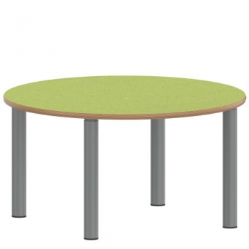 Tisch ZALOTTI mit Linoleum-Belag