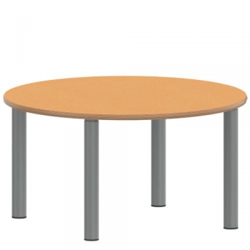 Tisch ZALOTTI mit Linoleum-Belag