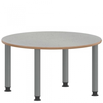 Tisch ZALOTTI mit Linoleum-Belag