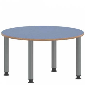 Tisch ZALOTTI mit Linoleum-Belag