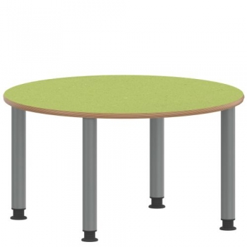 Tisch ZALOTTI mit Linoleum-Belag