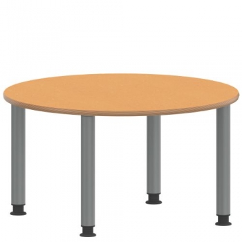 Tisch ZALOTTI mit Linoleum-Belag