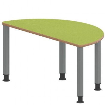 Tisch ZALOTTI mit Linoleum-Belag