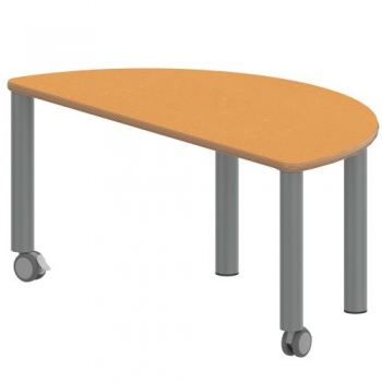 Tisch ZALOTTI mit Linoleum-Belag