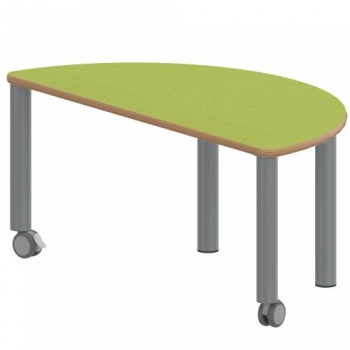 Tisch ZALOTTI mit Linoleum-Belag