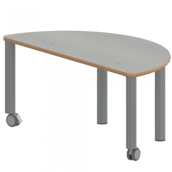 Tisch ZALOTTI mit Linoleum-Belag