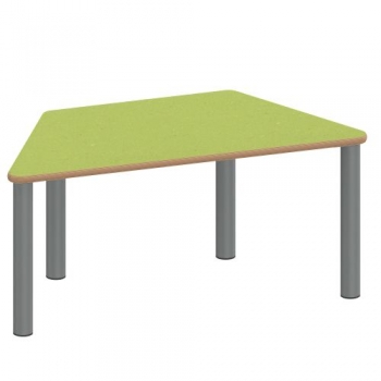 Tisch ZALOTTI mit Linoleum-Belag