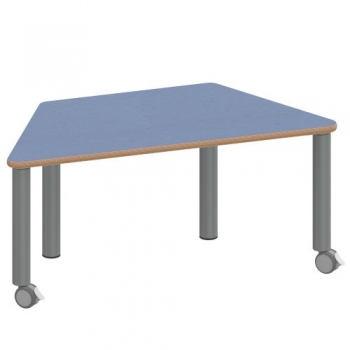 Tisch ZALOTTI mit Linoleum-Belag