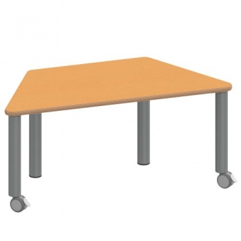 Tisch ZALOTTI mit Linoleum-Belag