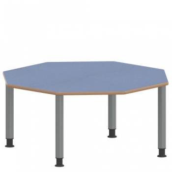 Tisch ZALOTTI mit Linoleum-Belag