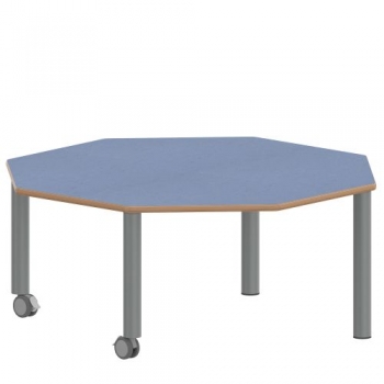 Tisch ZALOTTI mit Linoleum-Belag