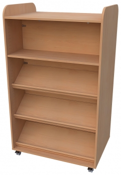Bücherwagen doppelseitig