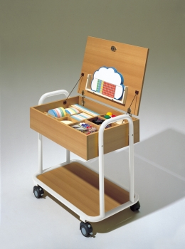 Moderatorenwagen - Moderationswagen leer