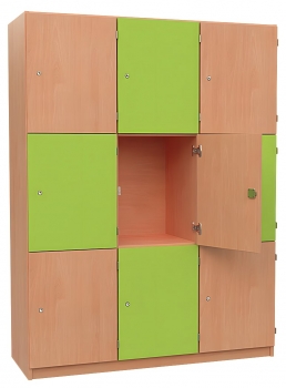 Fächerschrank Element ( 1 ) mit Schlössern