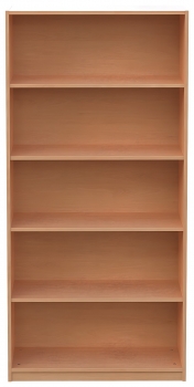 Materialschrank als offenes Regal, mit 5 Fächern
