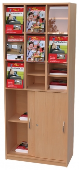Zeitschriften & Prospektschrank