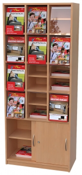 Zeitschriften & Prospektschrank