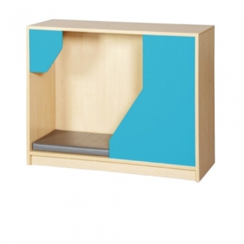 Versteckschrank B/H/T: 102x80x40 cm, mit Kunstlederauflage