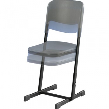 Schülerstuhl LP-SOM mit Kunststoff Sitzschale, höhenverstellbar