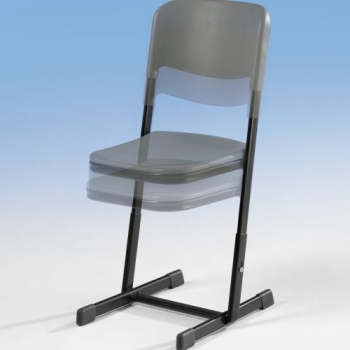 Schülerstuhl LP-SOM mit Kunststoff Sitzschale, höhenverstellbar