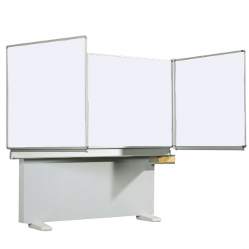 Whiteboard Wandtafel Schultafel aus Premium Stahlemaille, Serie MEW, weiß