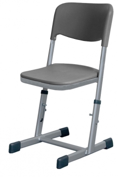 Schülerstuhl mit Luftpolster Sitzschale, höhenverstellbar 35-38-43-46 cm