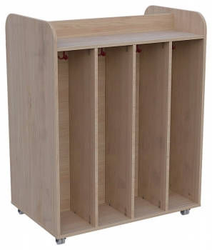 Garderobenwagen doppelseitig BxHxT 90 x 130 x 60 cm