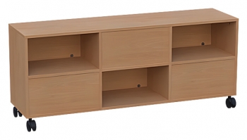 Raumteilerschrank fahrbar