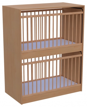 Krippen-Etagenbett 120 x 60 cm