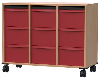 Materialcontainer fahrbar