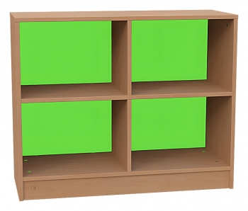 Schrank mit 4 Fächern