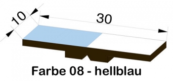 Kippmagnet - Magnetsymbolsatz für 1 Lehrperson, 08-hellblau (CMP-M 30/8)