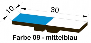 Kippmagnet - Magnetsymbolsatz für 1 Lehrperson, 09-mittelblau (CMP-M 30/9)