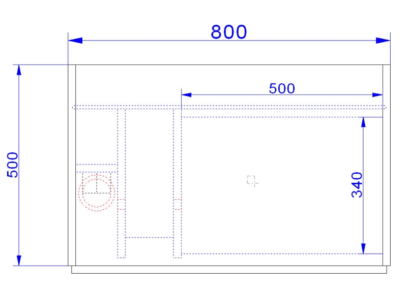 Notebooktower mit 13 Fächern, fahrbar, B/H/T 80x150x50cm