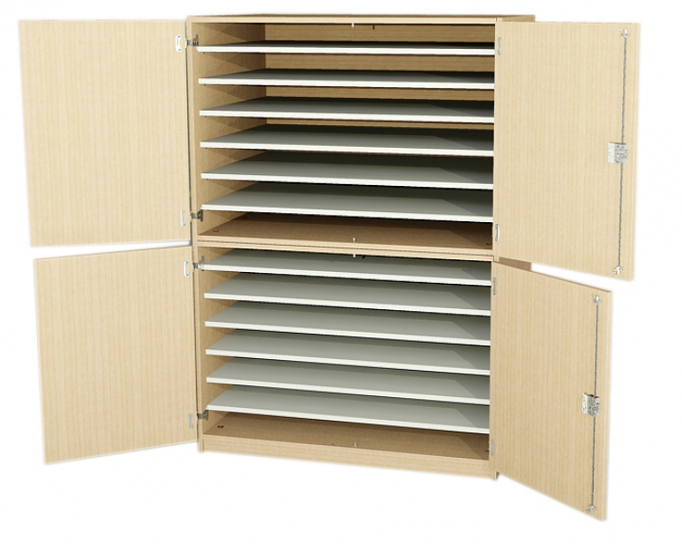 Bilderschrank Kombination für Papierformat bis 100 x 70 cm