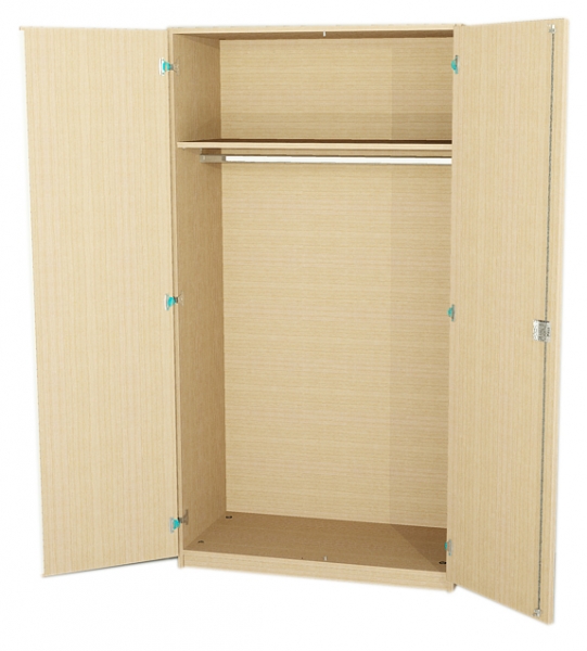 Garderobenschrank BxHxT 100x190x50 cm