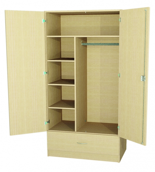 Bewohnerschrank BxHxT 100 x 200 x 60 cm