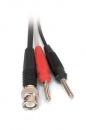 HF-Kabel, BNC/4-mm-Stecker